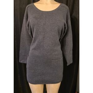 Lacoste Charcoal Sweater dress